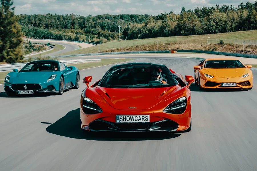 Jízda v Lamborghini Huracán na Autodromu Most